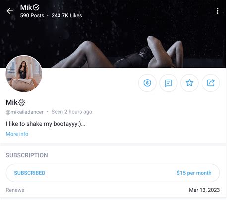 mikaila dancer onlyfans leaked|Free mikailadancer (39) Porn Videos